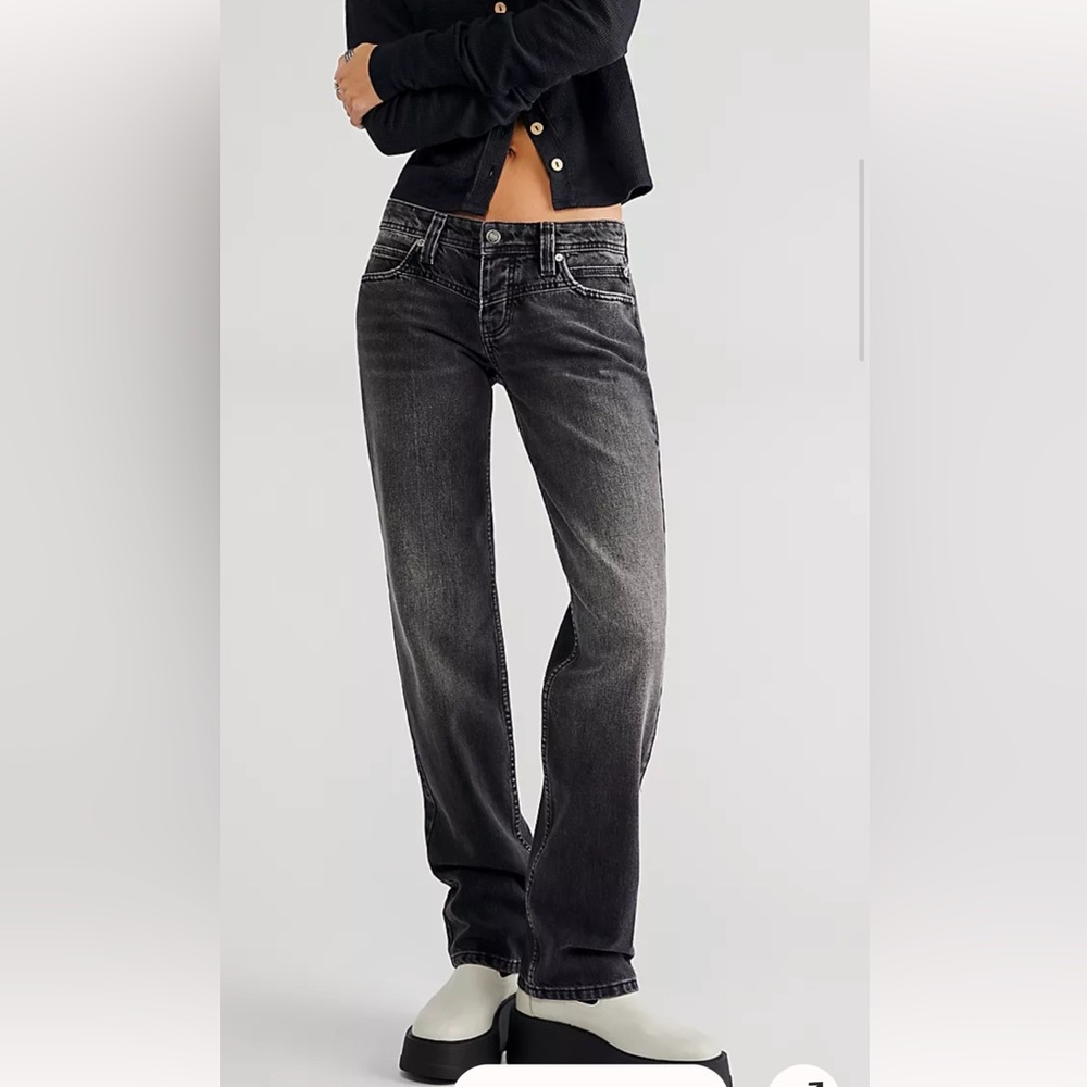 Free People Shelby Low Rise Jeans